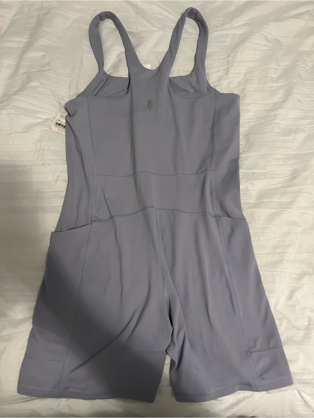 Free People Platinum Lavender Active Romper - Picture 4 of 6